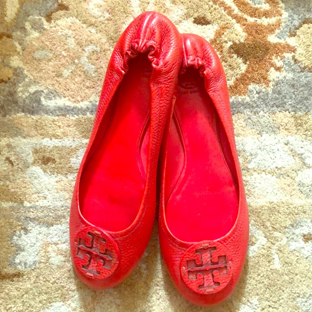 Tory Burch Reva flats size 12